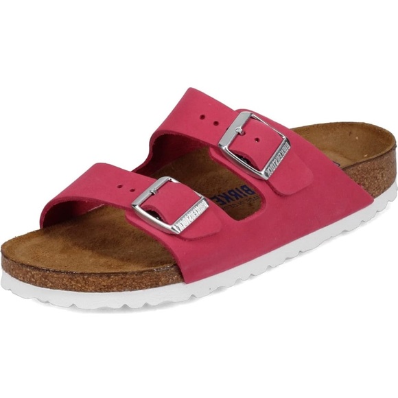 Birkenstock Shoes - Birkenstock Arizona Soft Footbed Fuchsia Tulip 38 - BARBIE PINK BIRKENSTOCK